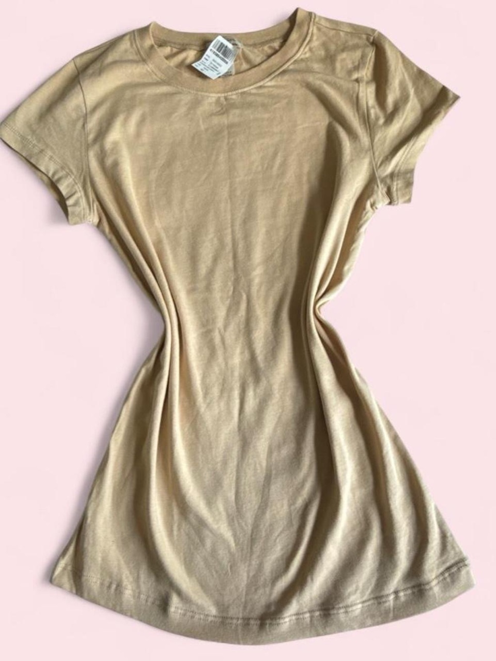 Ambiance Beige Short Sleeve Tee